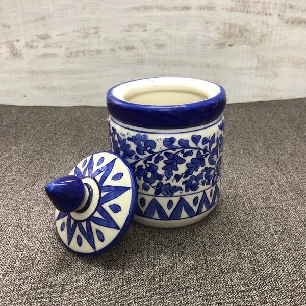 Serina Blue Small Jar