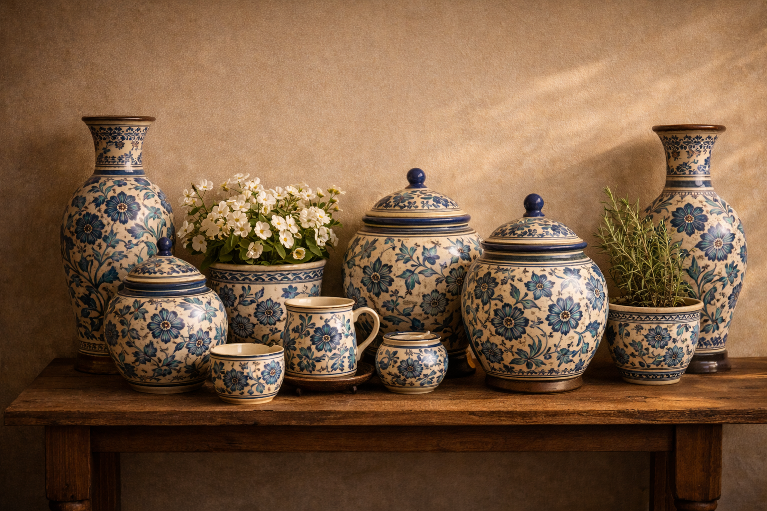 Handmade Potteries & Vases