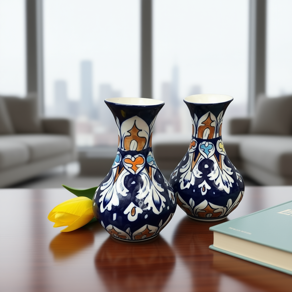 Tranquility Tinny Vase - Set of 2