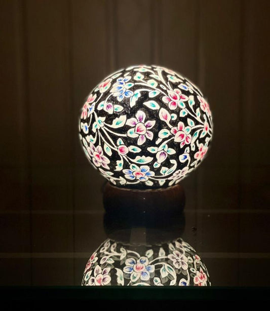 Handmade Camel Skin Lamp 7 Inch