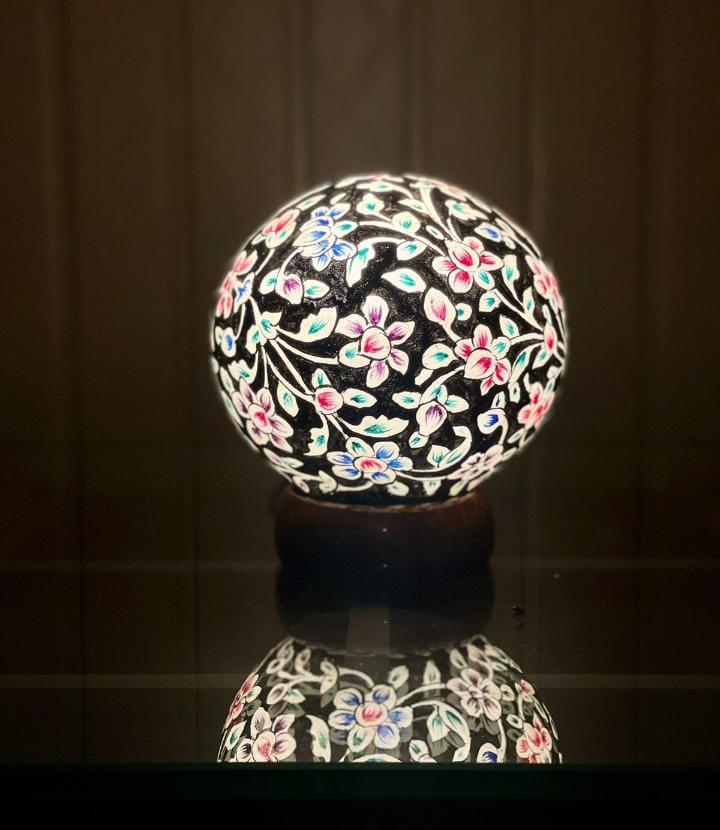 ہاتھ سے تیار اونٹ کی جلد کا لیمپ 7 انچ