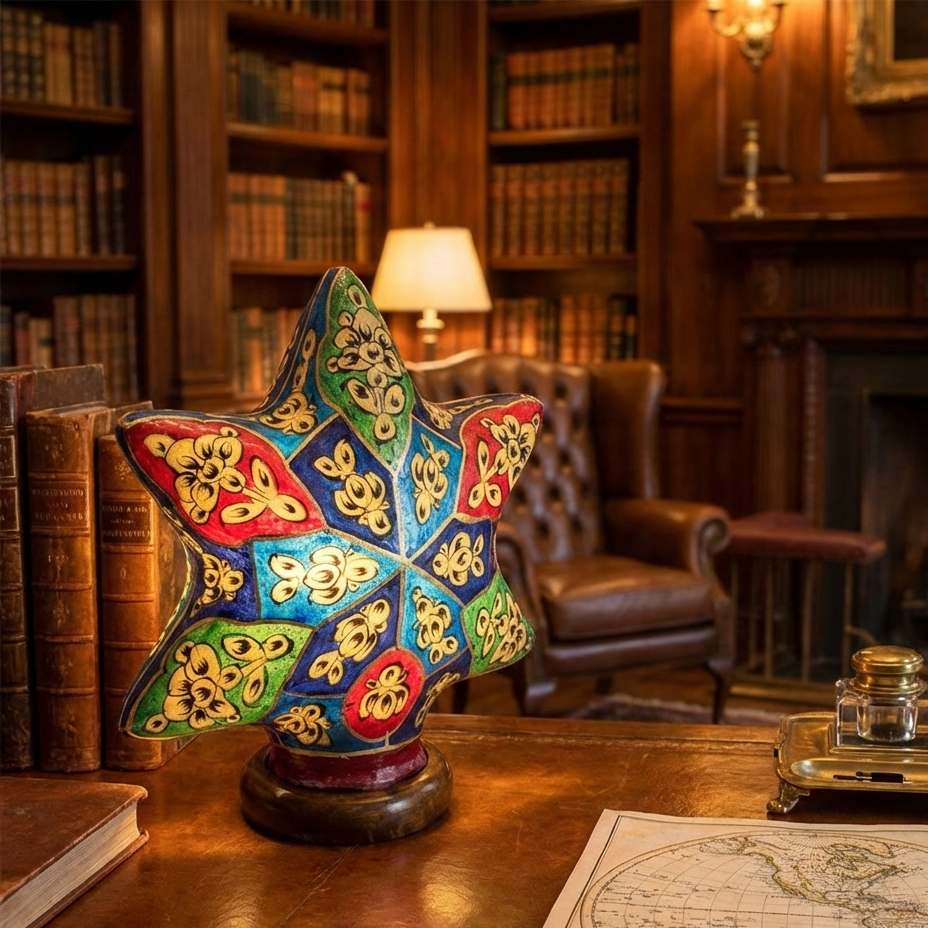 Start Shape Unique Camel Skin Lamp