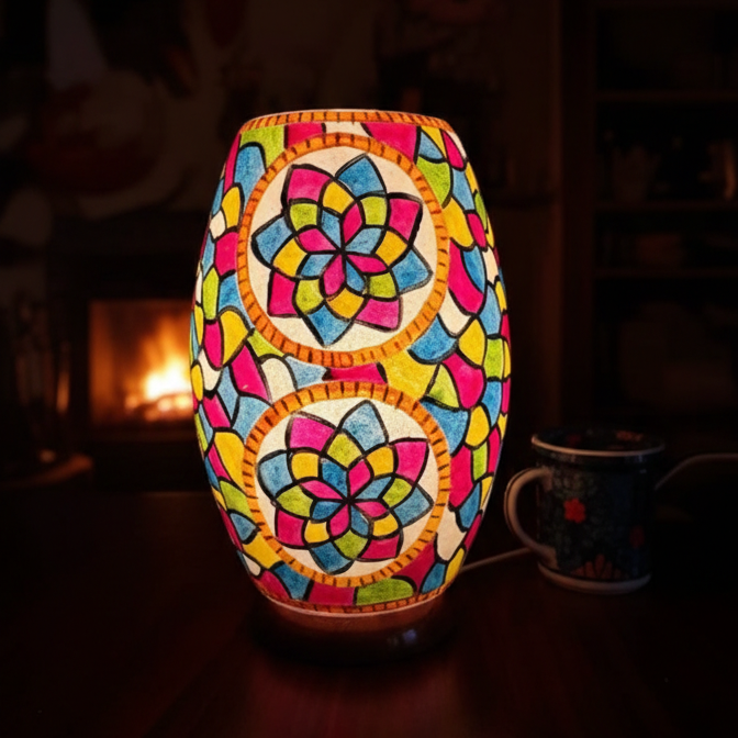 Unique Shape Camel Skin Lamp 12inch