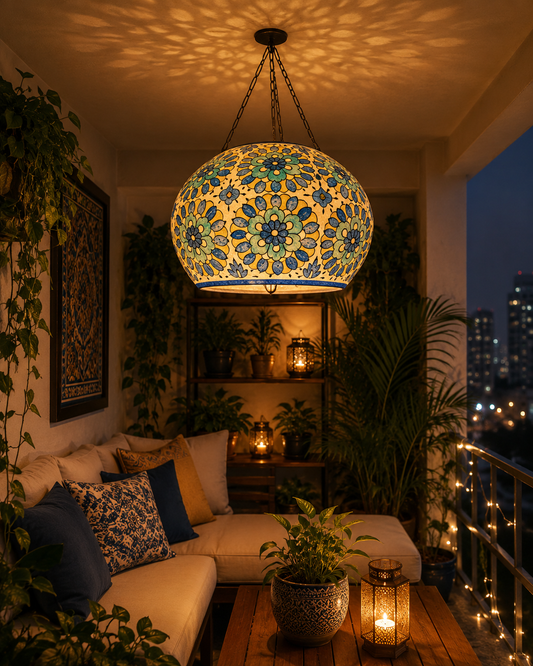 Handcrafted Roof Hanging Lamp